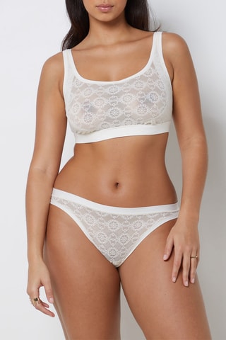 String Debby Plus Size - Ecru