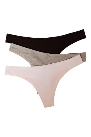 3 strings Jack Noir, gris et blanc