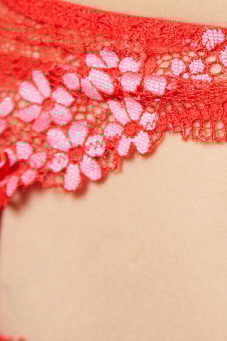 Porte-jarretelles Somptueuse  Vermillon