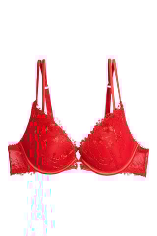 Soutien-gorge push-up Lumineuse - Rouge