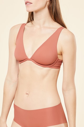 Soutien-gorge Pure Fit We Care - Rouge brique