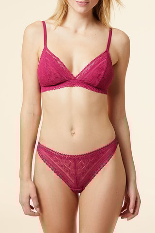 Soutien-gorge push-up Sublime We Care - Cassis