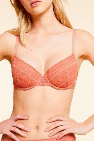 Soutien-gorge ampliforme Sublime We Care - Pêche