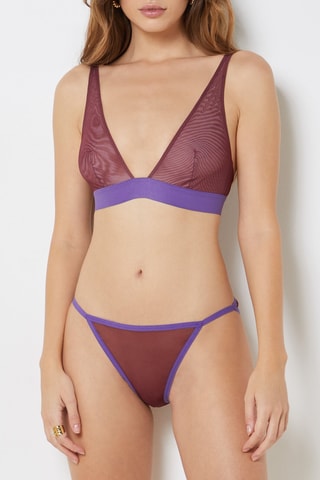 Soutien-gorge Coco - Rouge brique