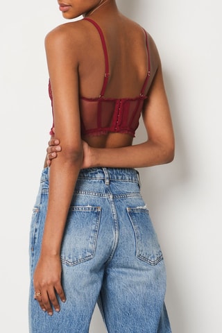 Soutien-gorge Timeless - Bordeaux