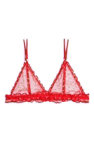 Soutien-gorge Etincelle - Rouge