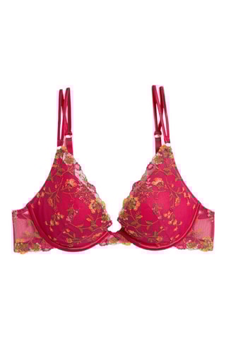 Soutien-gorge ampliforme Gourmandise - Rouge
