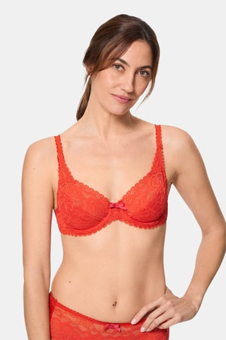 Soutien-gorge Flower Elégance - Coquelicot