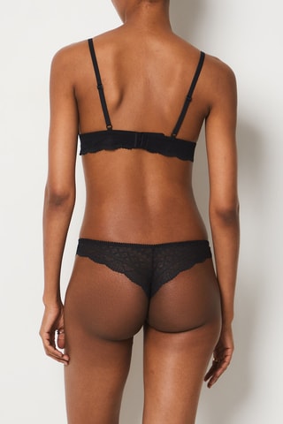 Soutien-gorge push-up Idole - Noir