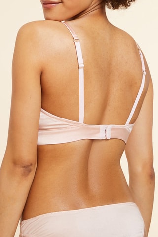 Soutien-gorge en soie Milky Blush