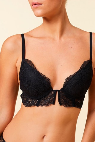 Soutien-gorge push-up Mystère Noir