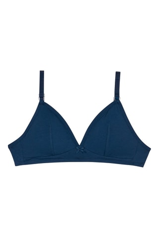 Soutien-gorge ampliforme Skin Care - Bleu