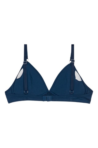 Soutien-gorge ampliforme Skin Care - Bleu