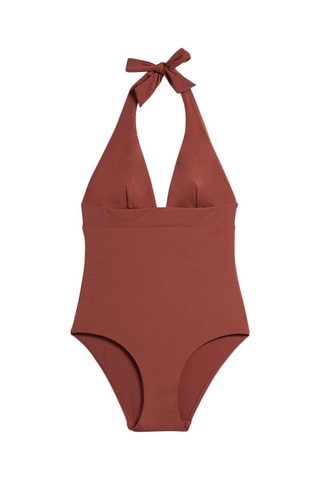 Maillot 1 pièce Sculpt - Marron