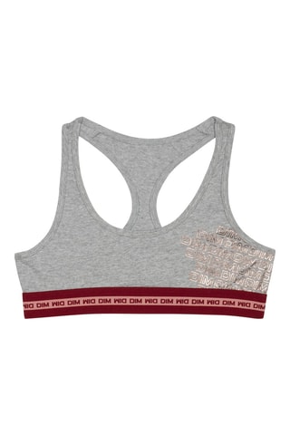 Brassière Dim Sport - Gris 