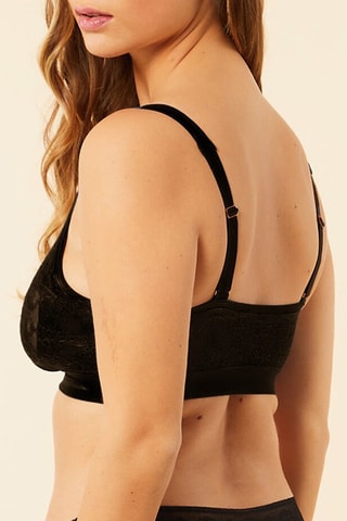 Bralette Debby Plus Size - Zwart