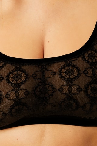 Bralette Debby Plus Size - Zwart