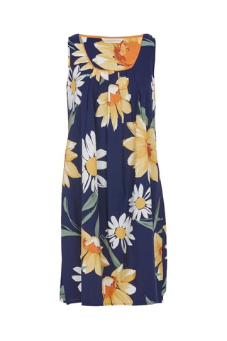 Chemise de nuit Georgina - Bleu marine