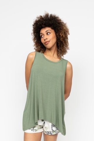 Top de pyjama Lea - Vert