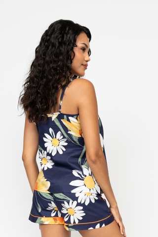 Top de pyjama Georgina - Bleu marine