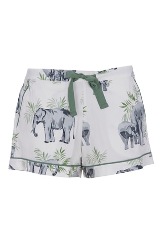Short de pyjama Eloise - Blanc