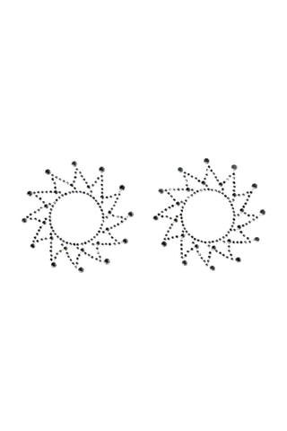 Cache-tétons Petales Rosace - Argenté
