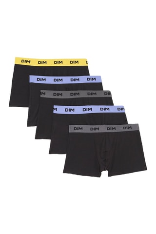 5 boxers Mix and Colors - Noir