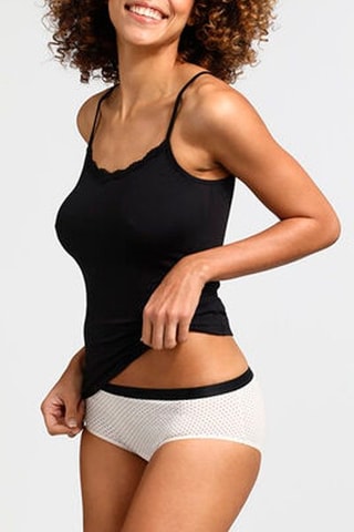 3 shortys Les Pockets - Blanc et noir