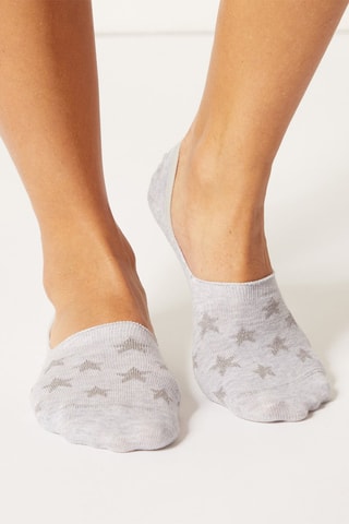 2 paires de socquettes Shiny - Noir