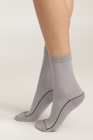 4 paires de chaussettes La Mode - Gris