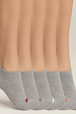 5 paires de socquettes EcoDim - Gris
