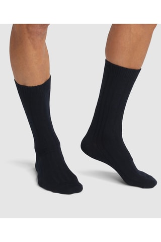 4 paires de chaussettes Dim Bambou - Noir