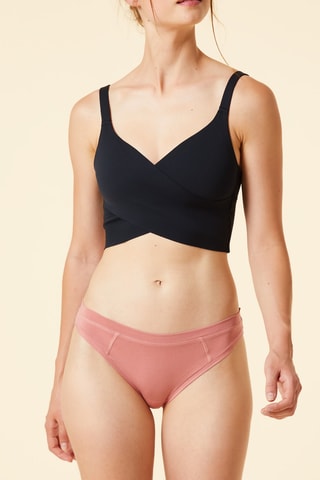 3 culottes Brett Anthracite et rose