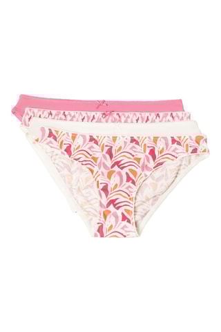 4 culottes Selma Pink - Fuchsia et écru