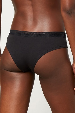 3 culottes Jack Lace Noir