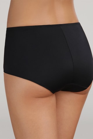 Culotte taille haute EcoDIM Ventre plat - Noir 