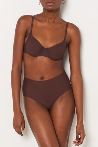 Culotte taille haute Pure Fit Makeup - Marron