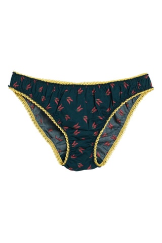 Culotte Joyeuse - Vert foncé et rouge