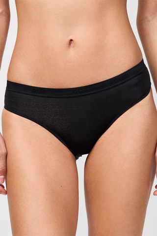 2 culottes Dim Micro - Noir et blanc