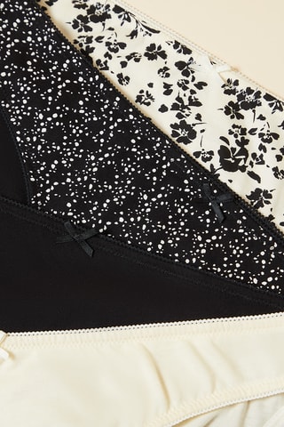 4 culottes Suna - Noir - Etam