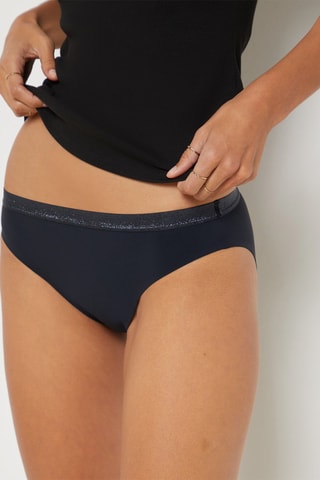 Culotte menstruelle Aya - Flux moyen - Noir