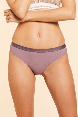 Culotte menstruelle - Flux moyen Aya - Mauve
