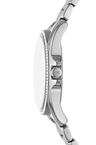 Montre à quartz en acier - Argenté et doré rosé