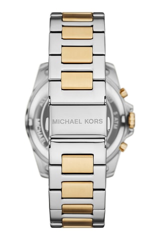 Montre à quartz en acier - Argenté et doré rose