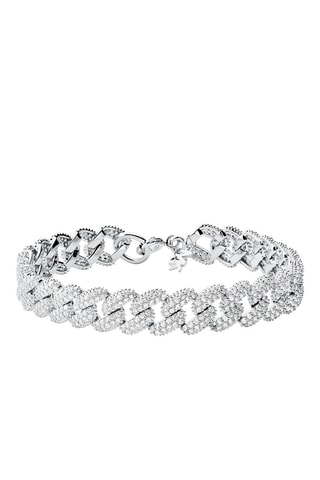 Bracelet - Argent et zirconium