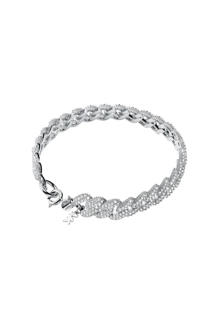 Bracelet - Argent et zirconium