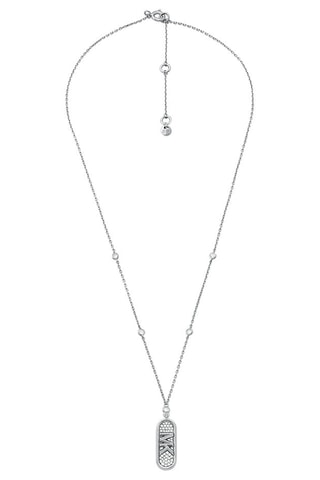 Collier - Argent et zirconium