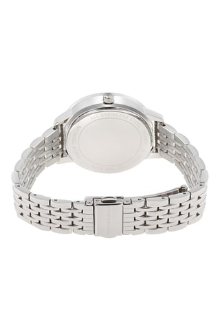 Montre à quartz en acier inoxydable - Argenté