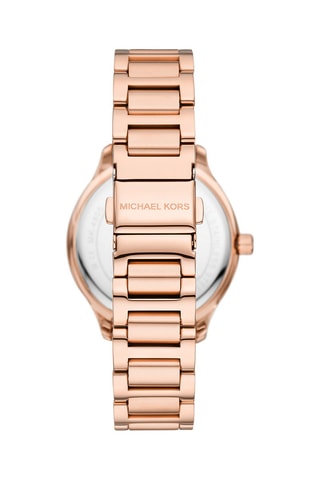 Montre à quartz en acier inoxydable - Doré