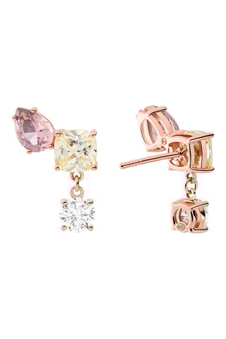 Puces - Argent et zirconium